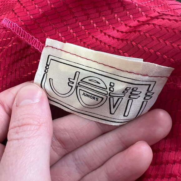 Vintage Jumpsuit Draped Cowl Low Open Back High Rise Waisted Disco Party 70s 80s - Picture 3 of 6